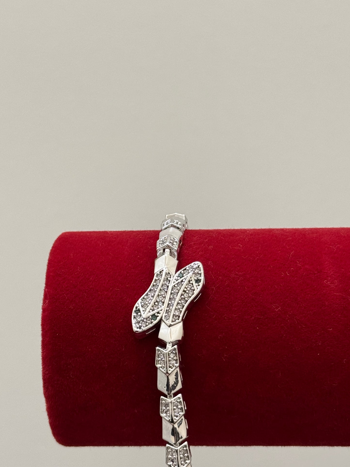 Silver Snake Bracelet