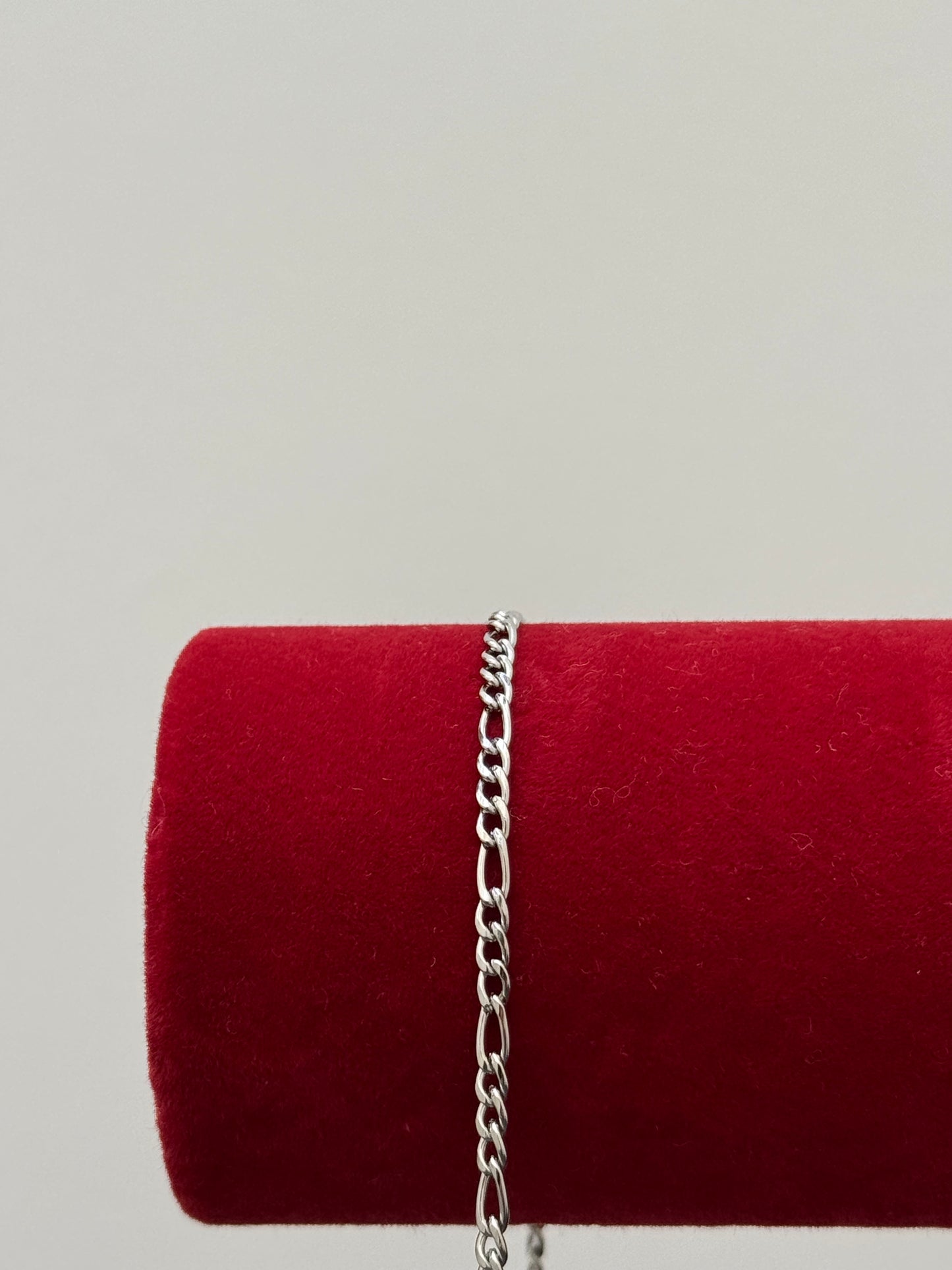 Silver Figaro Chain