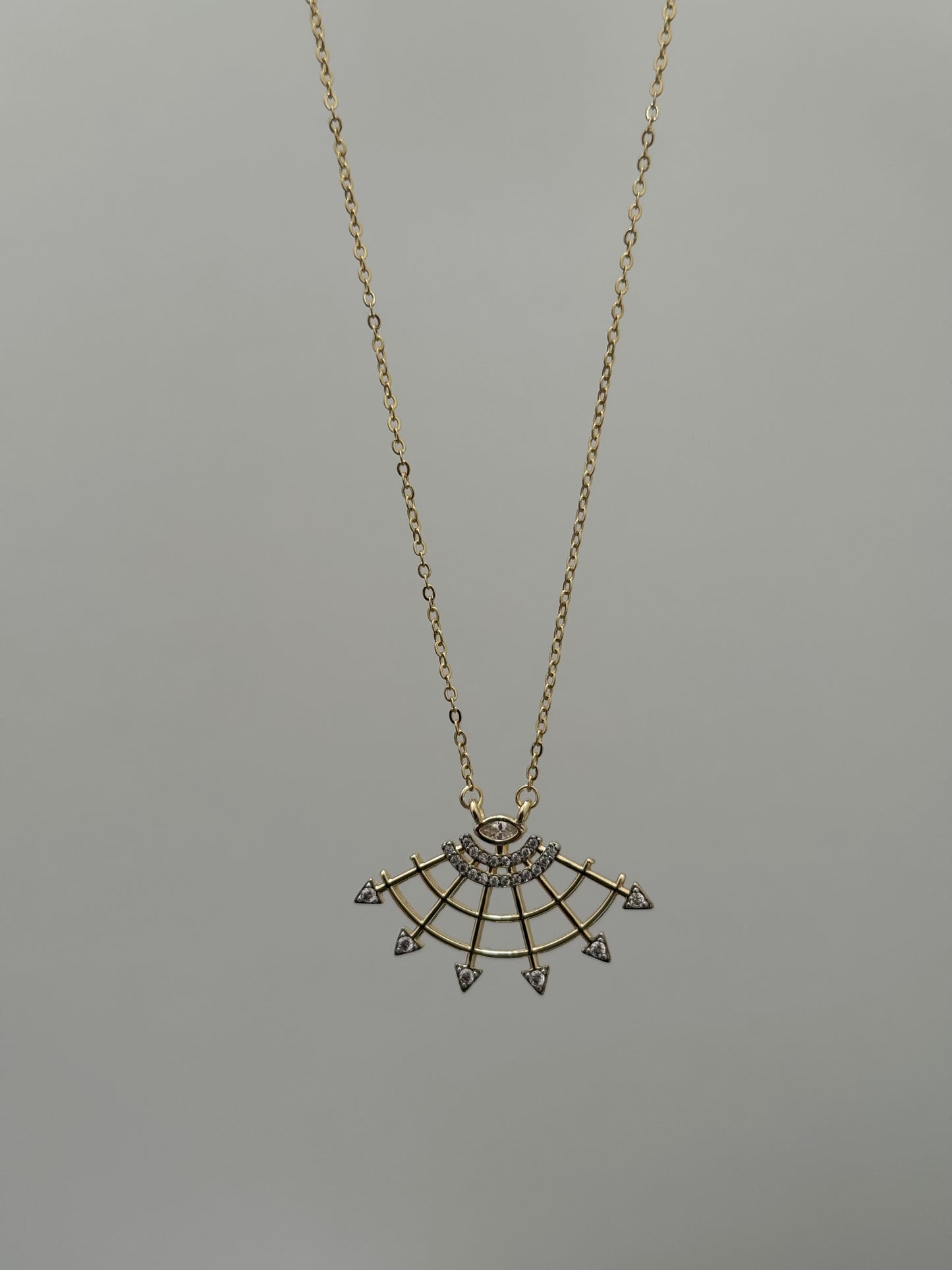 Sunray Arc Necklace