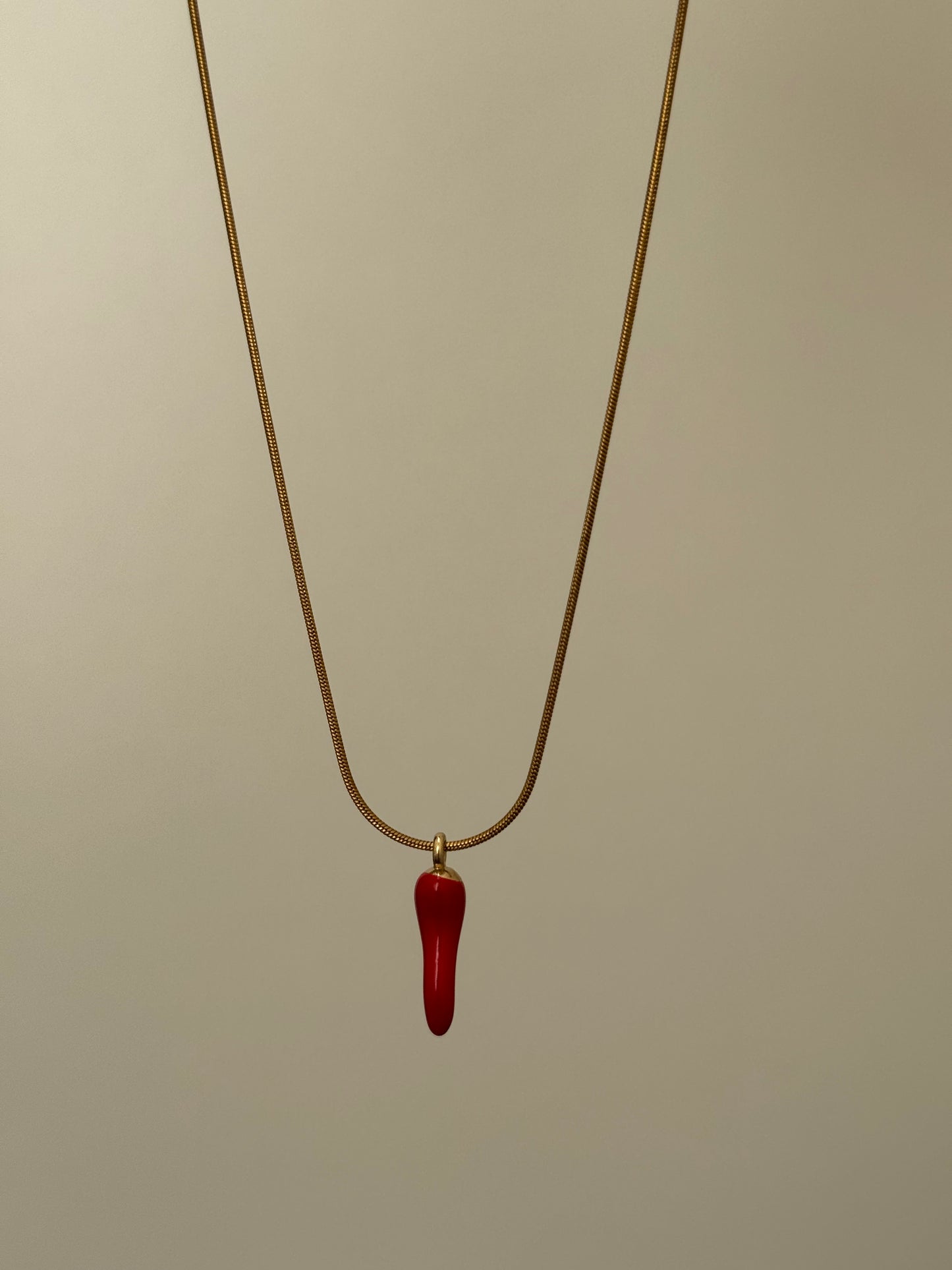 Scarlet Charm Necklace