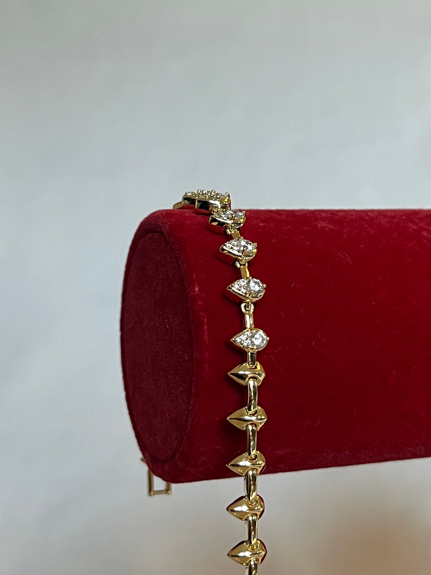 Spike Pave Bracelet