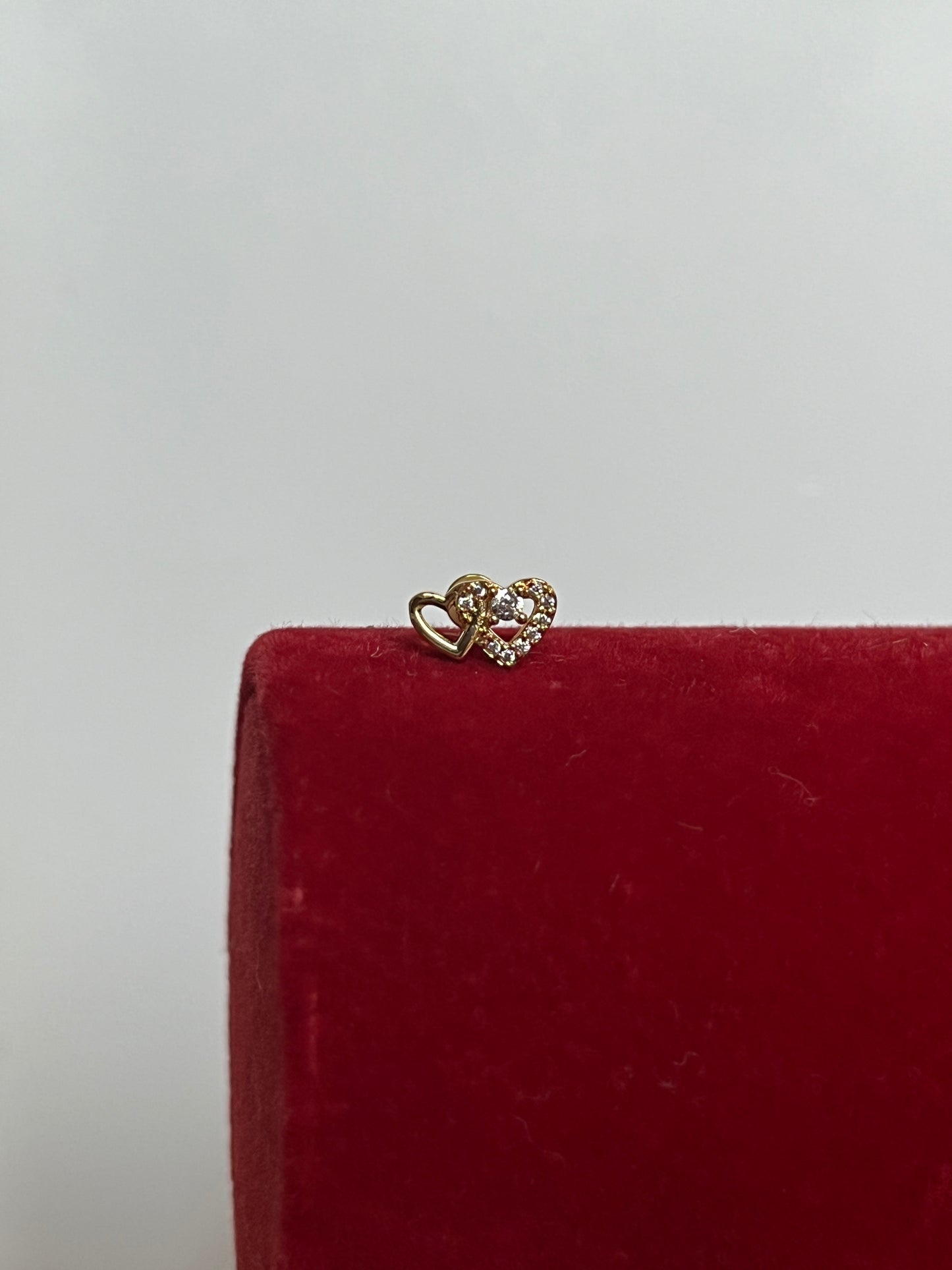 Double Heart Piercing