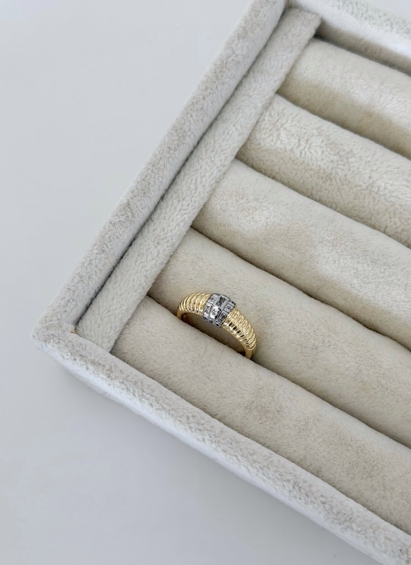 Duo Stone Ring