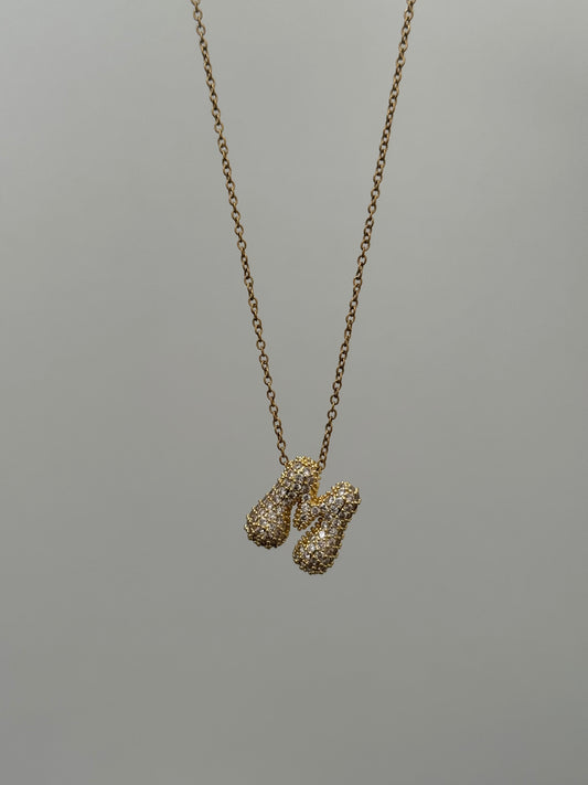 Bubble Sparkle M Necklace