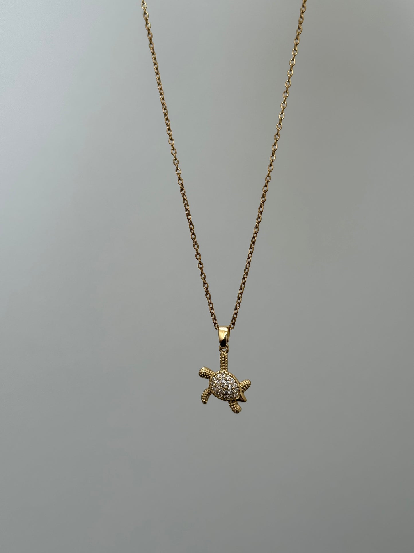Glow Turtle Necklace