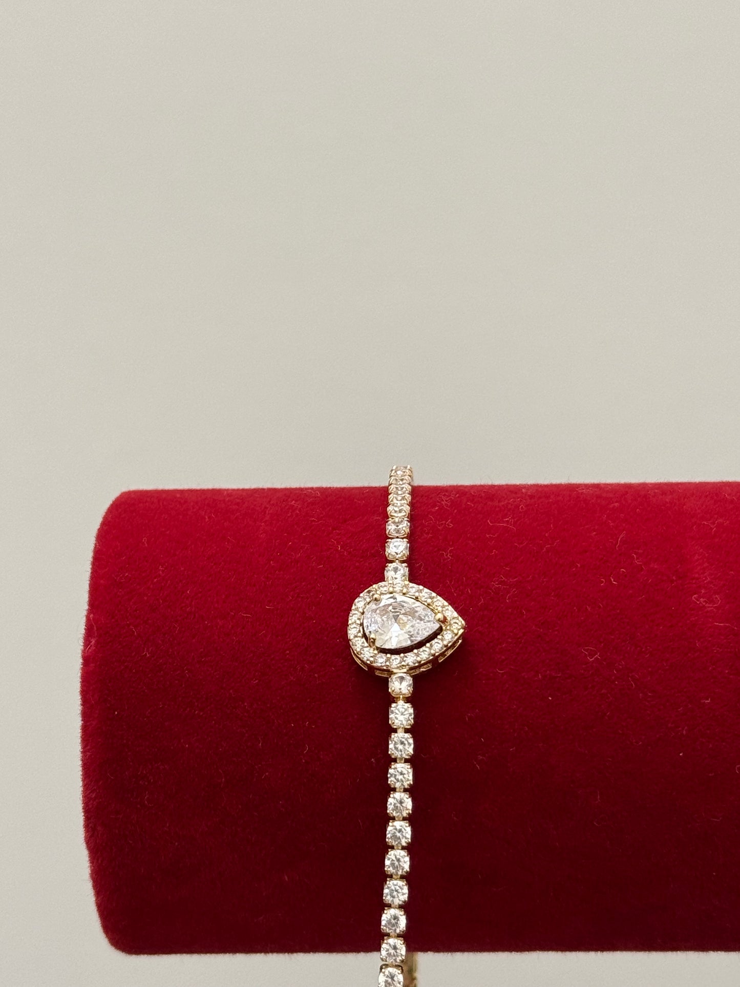 Orbit Crystal Tennis Bracelet