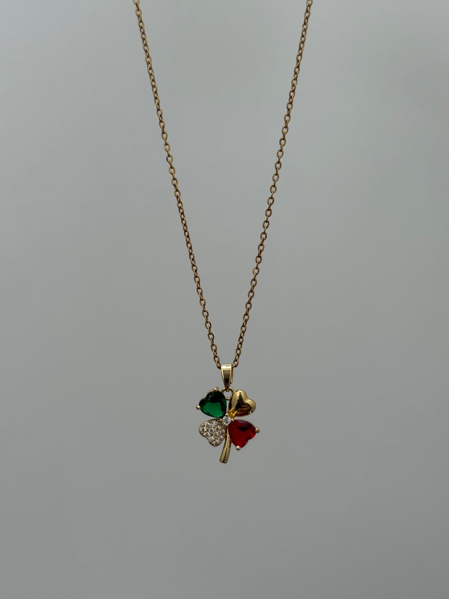 Color Clover Necklace