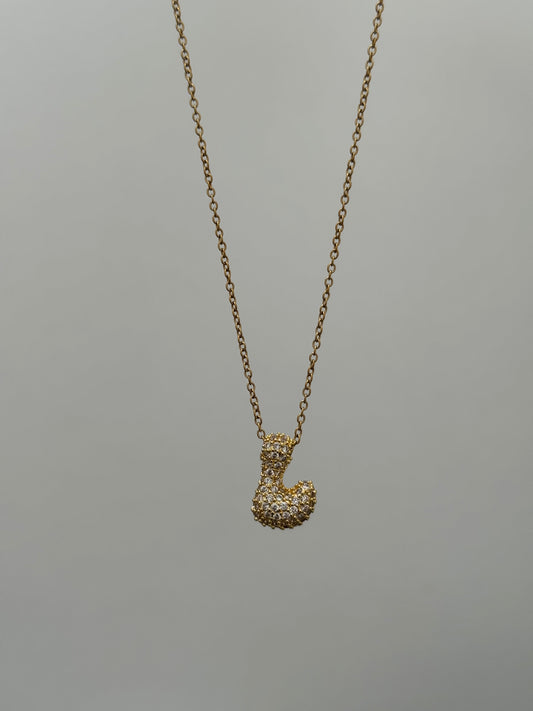 Bubble Sparkle L Necklace