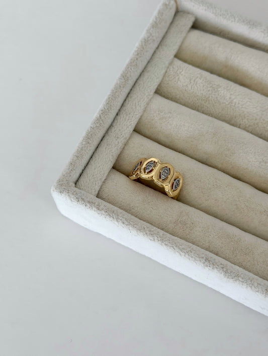 Golden Eye Ring