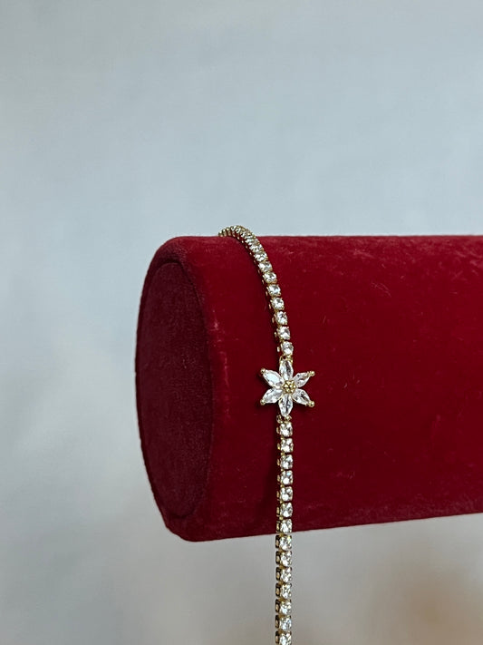 Star Center Tennis Bracelet