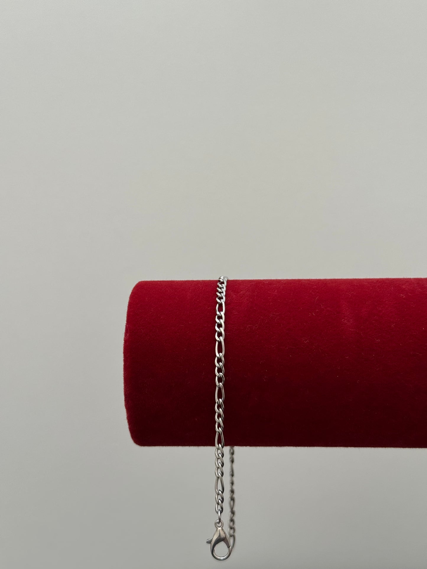 Silver Figaro Chain