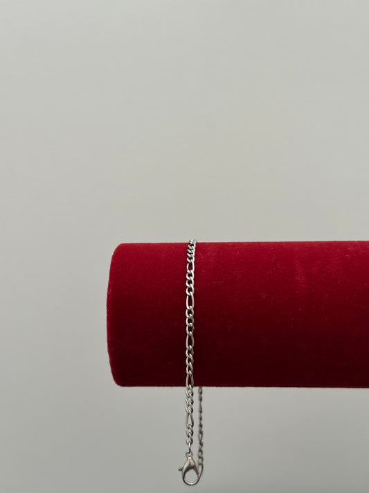 Silver Figaro Chain