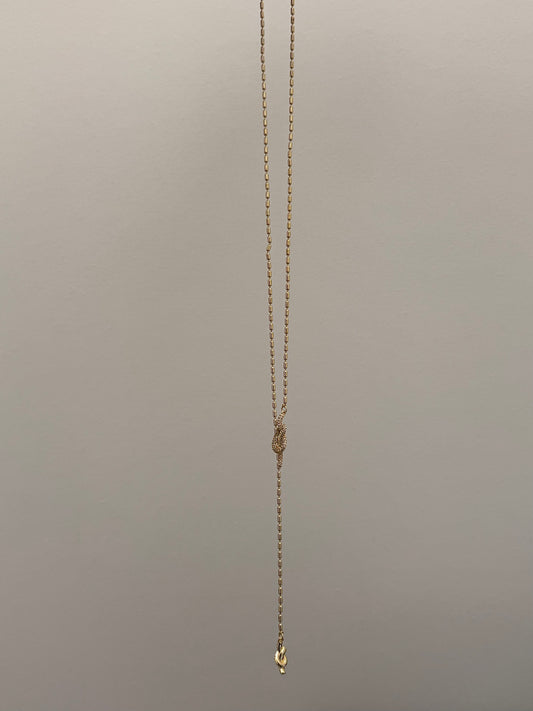 Golden Knot Necklace