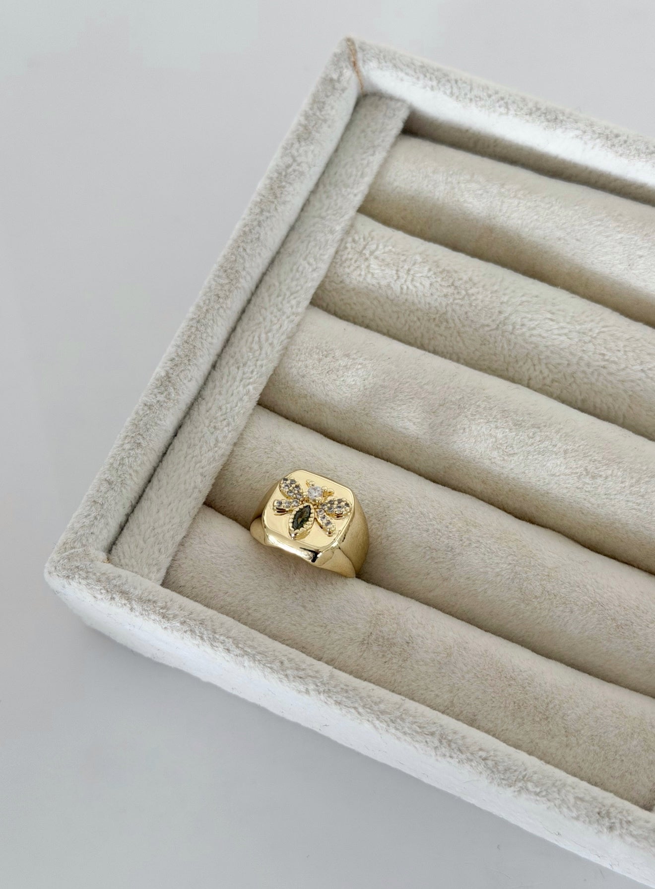Golden Charm Ring
