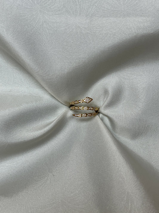 Serpent Spark Ring