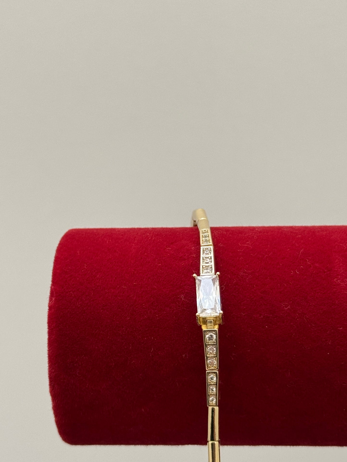 Emerald Cut Luxe Bracelet
