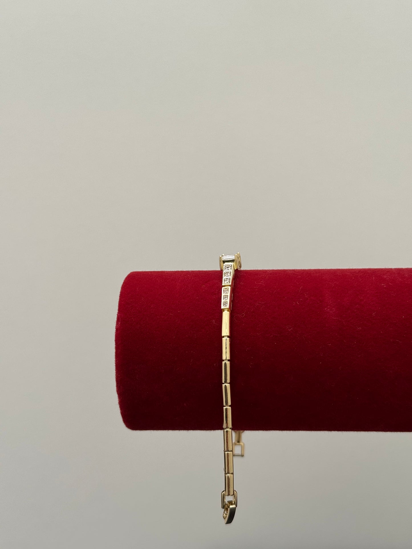 Emerald Cut Luxe Bracelet