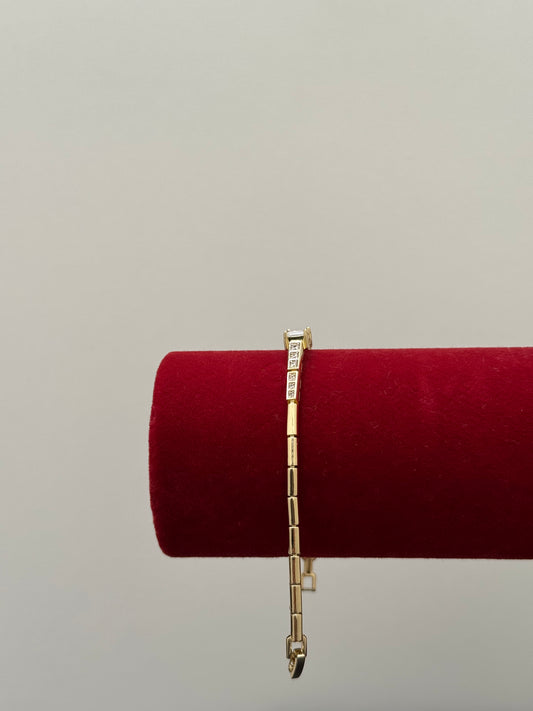 Emerald Cut Luxe Bracelet