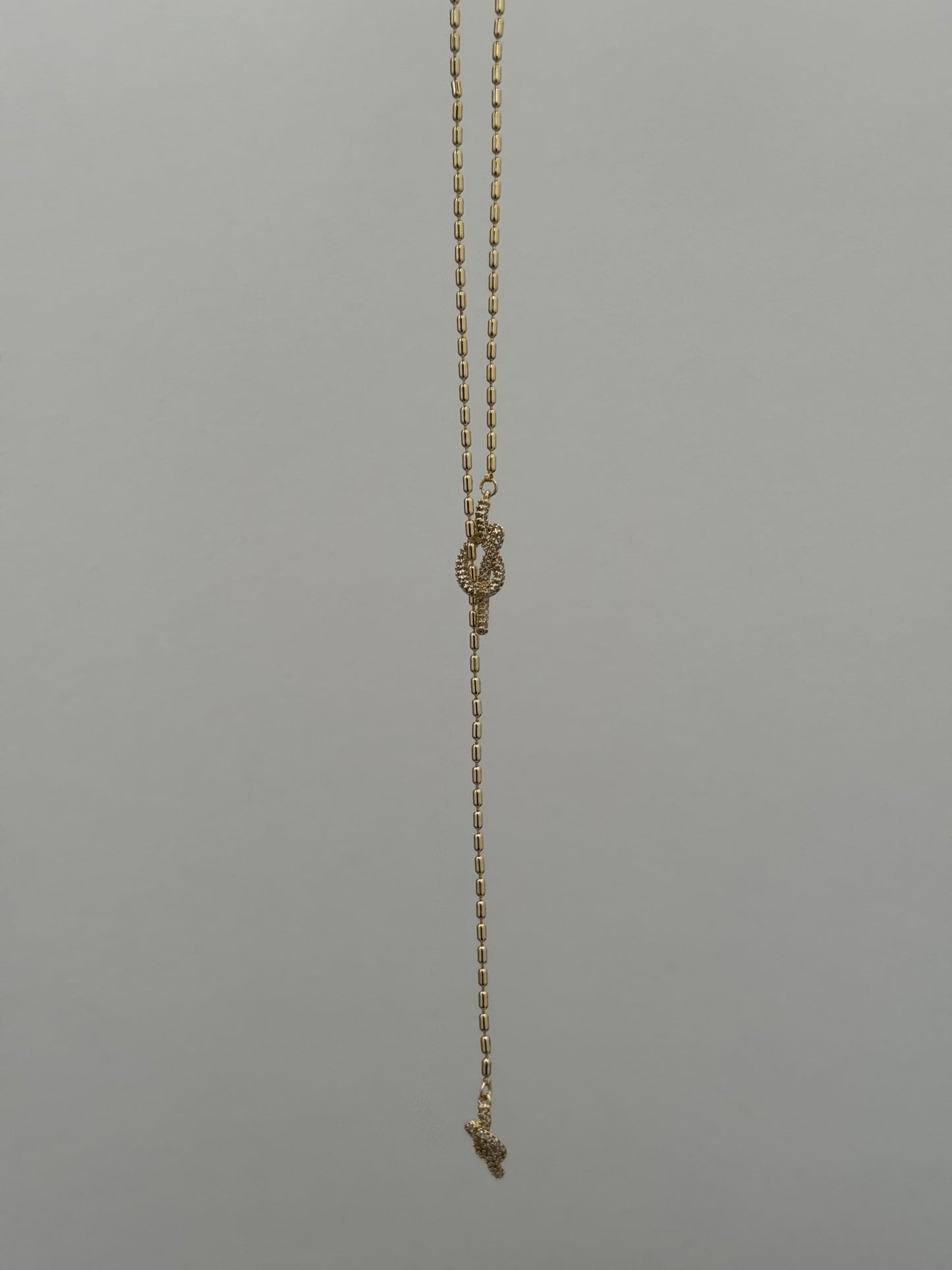 Golden Knot Necklace