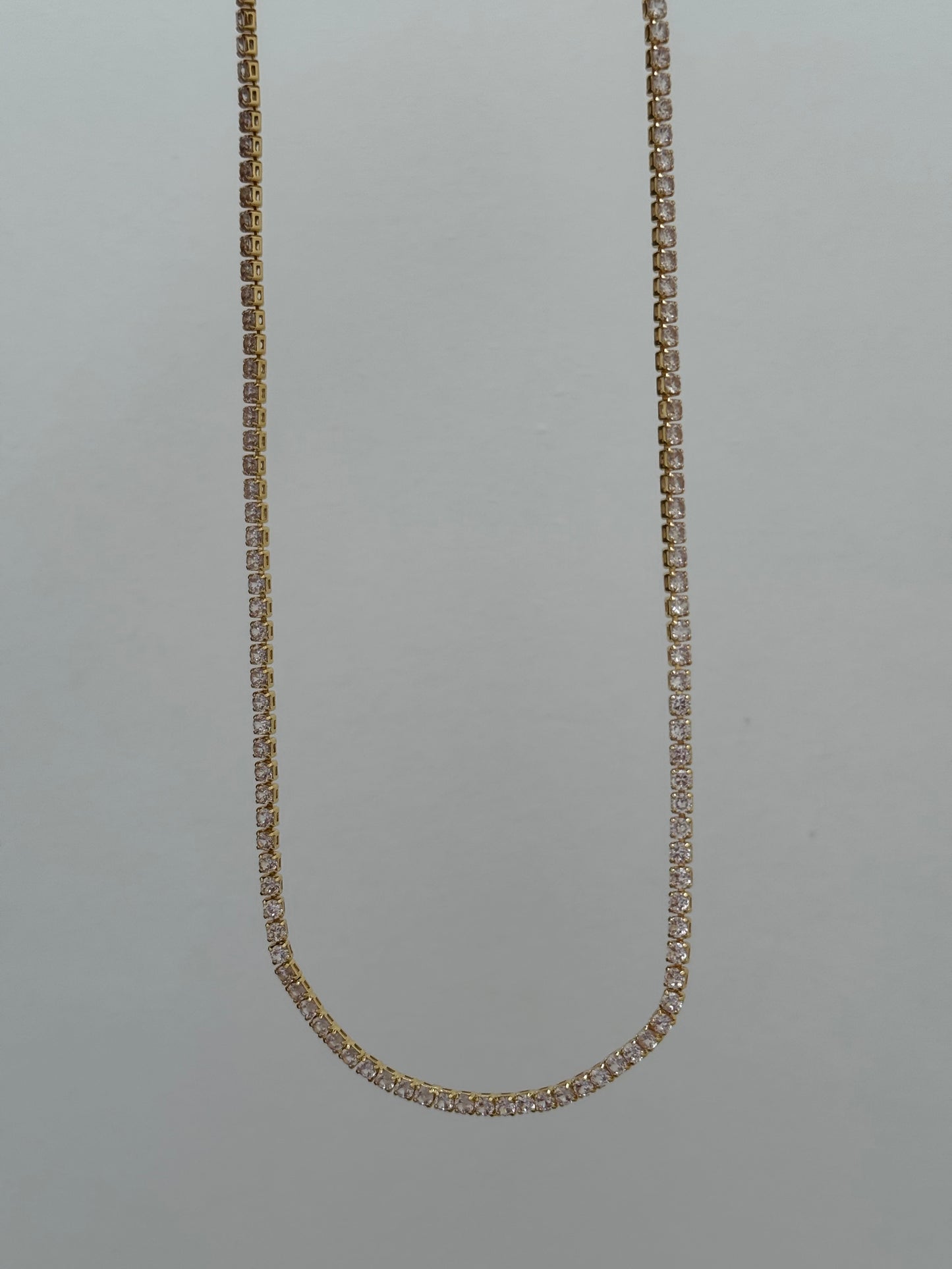 Diamond Line Necklace