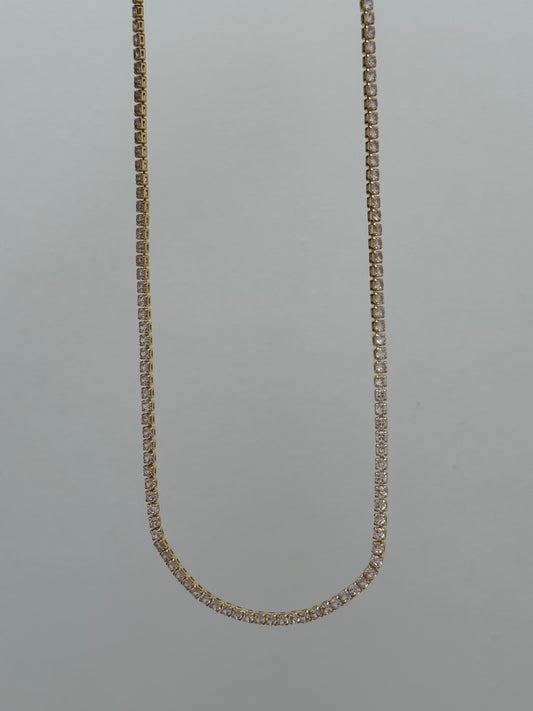 Diamond Line Necklace