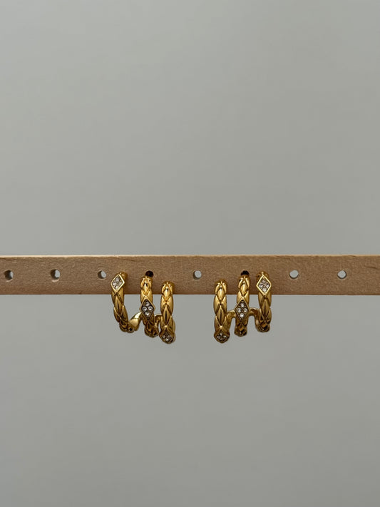 Royal Weave Earring