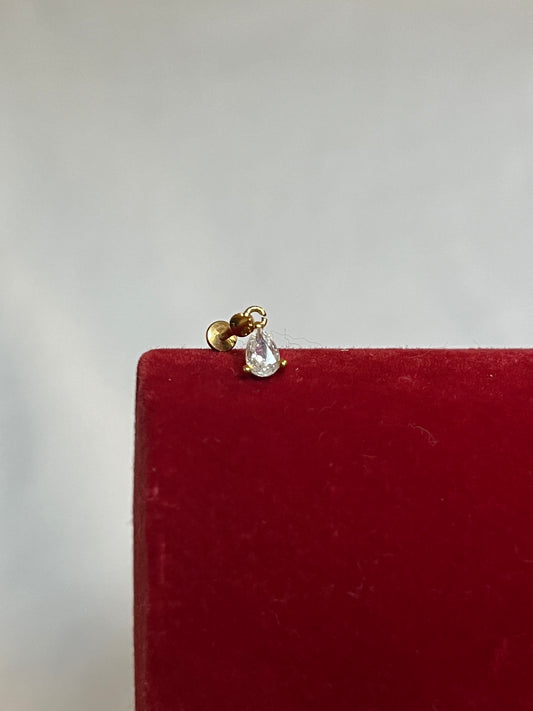 Teardrop Dangle Piercing