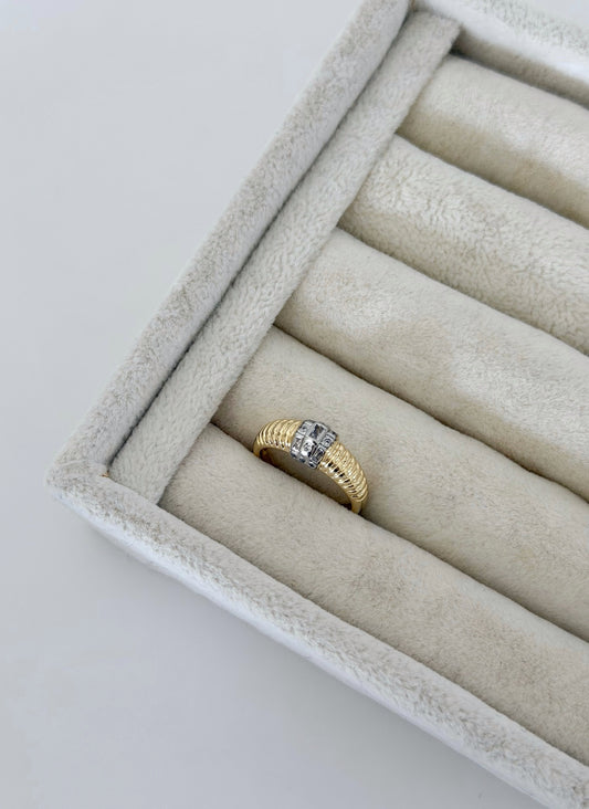 Duo Stone Ring