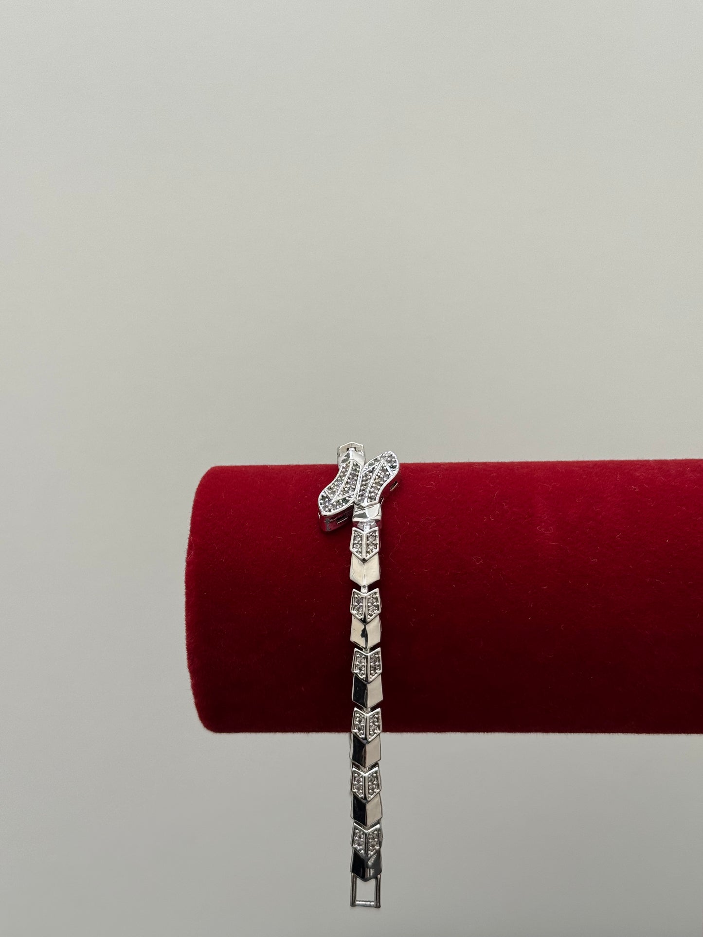 Silver Snake Bracelet