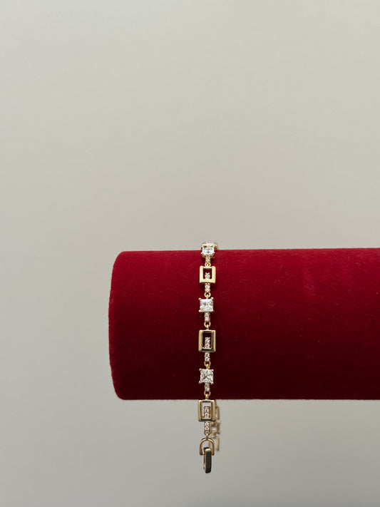 Crystal Grid Bracelet