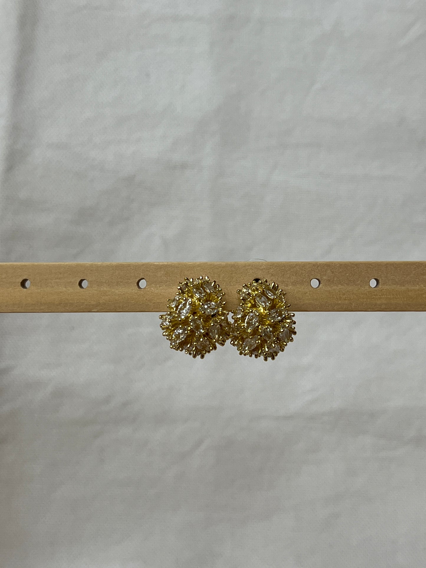 Crystal Cluster Stud