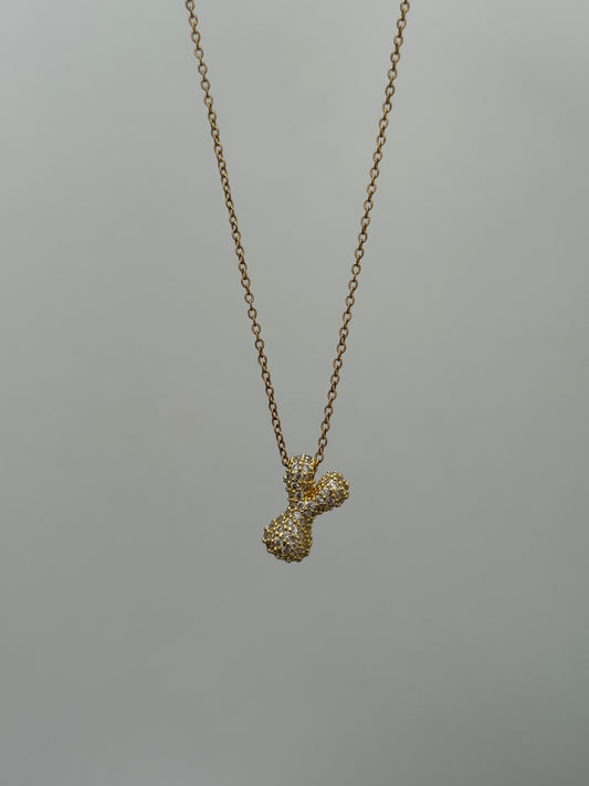 Bubble Sparkle Y Necklace